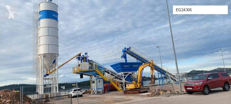 Betão  M60 m3/s Mobile Concrete Batching Plants