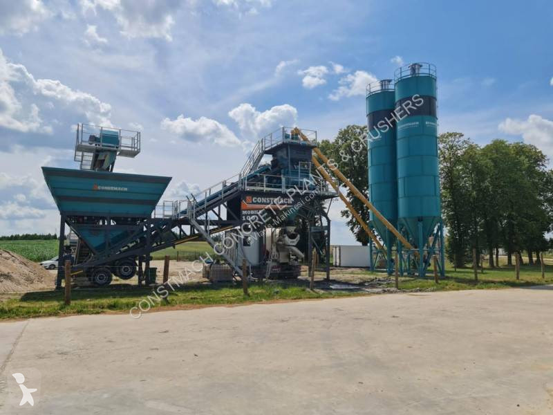 Beton Constmach 100 m³/h Mobile Concrete...