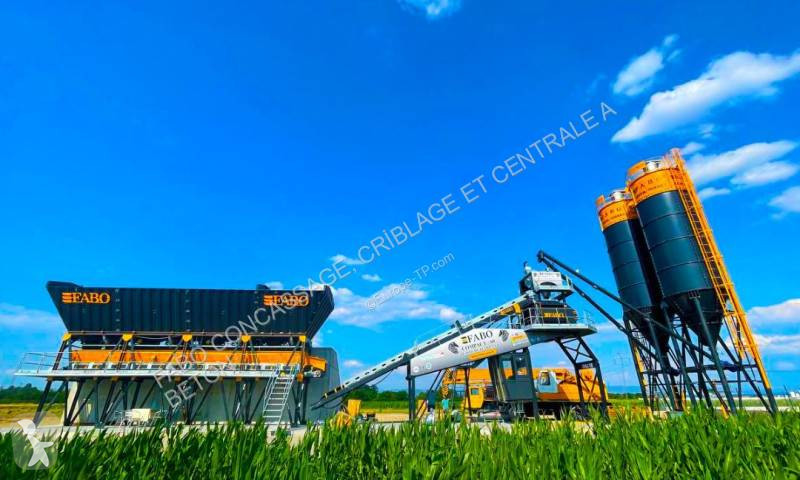 Beton Fabo  CENTRALE À BÉTON COMPACTE DE 60 M3/H