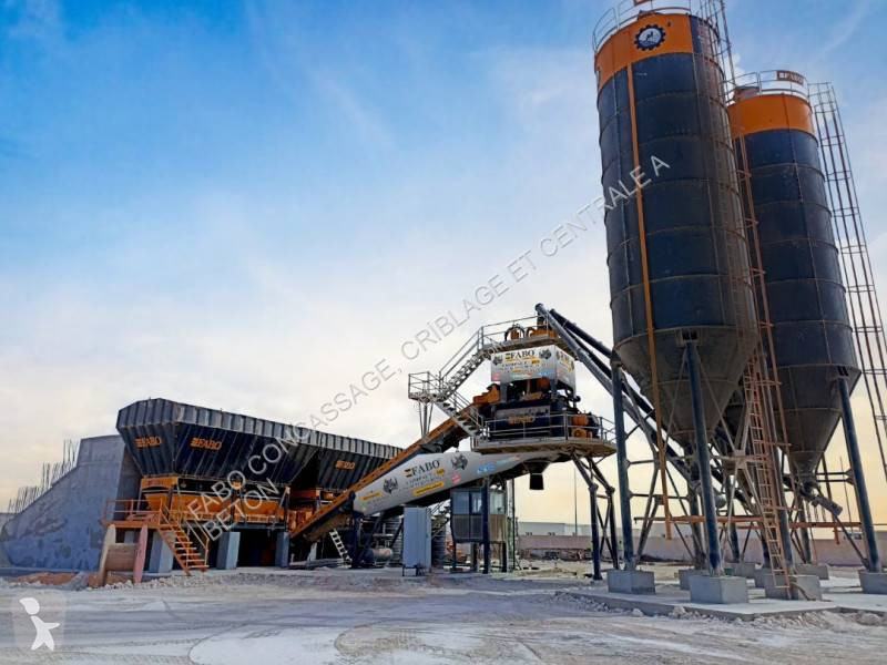 Beton Fabo  180 m³/h Compact Concrete Batching...
