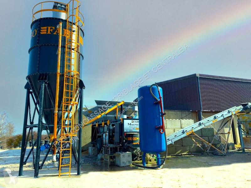 Beton Fabo  MINIMIX-30M3/H MINI CENTRALE À...