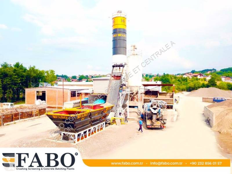 Betong Fabo  CENTRALE À BÉTON COMPACTE DE 60 M3/H
