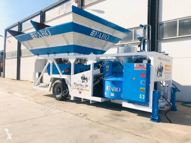 اسمنت Fabo  MINIMIX-30M3/H MINI CENTRALE À...
