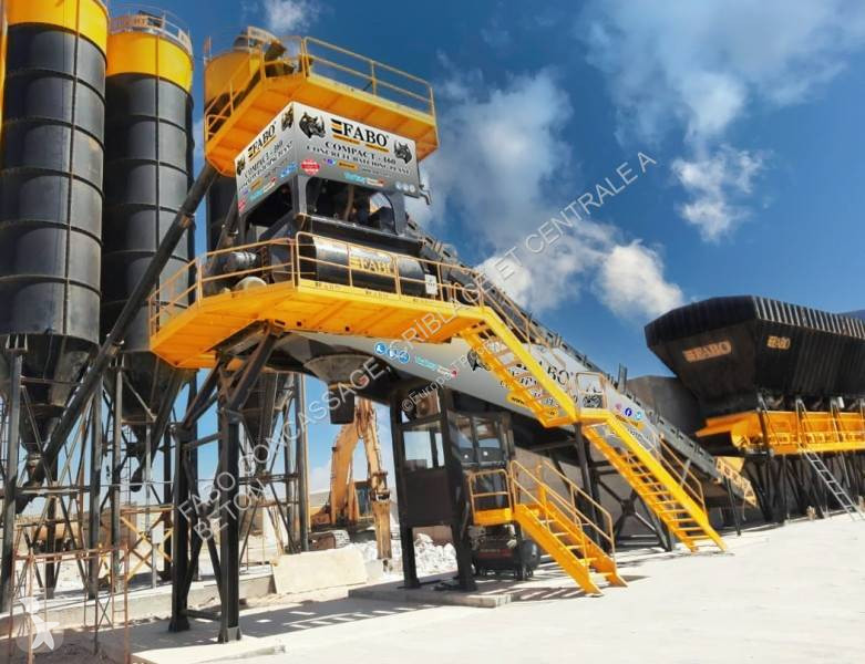 Beton Fabo  CENTRALE À BÉTON COMPACTE DE 160 M3/H