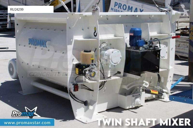 Beton 2m3 / 3m3 / 5m3 TWIN SHAFT MIXER
