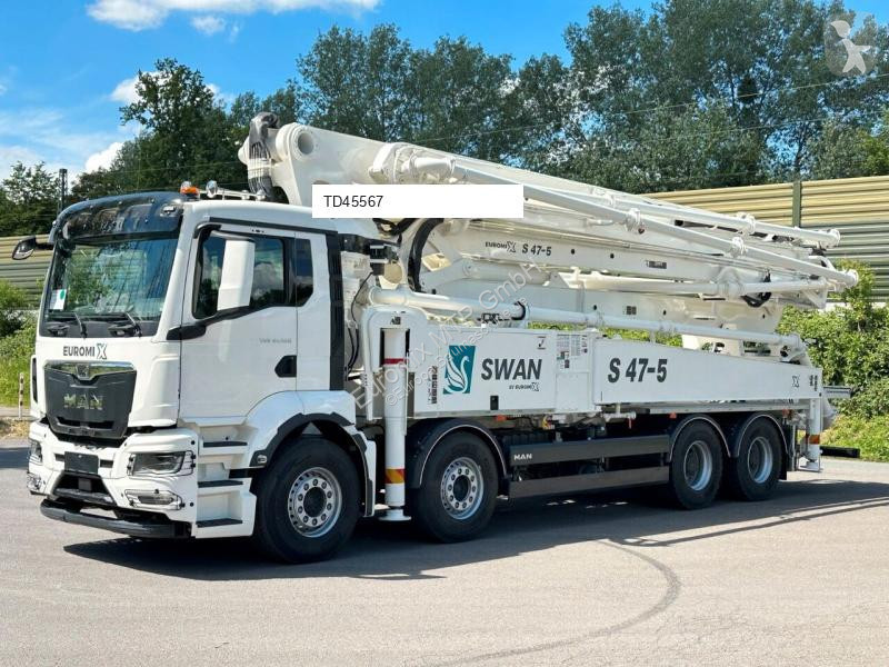 Betong MAN TGS 41.520 8x4 SWAN TSP 47-5 160RZ...