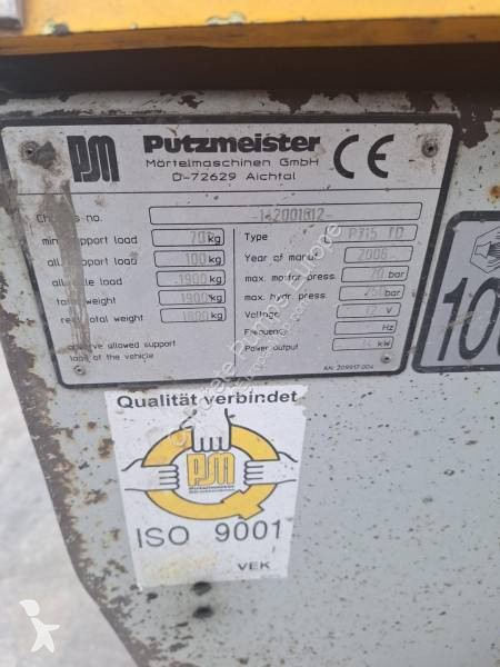 Beton Putzmeister P 715 TD