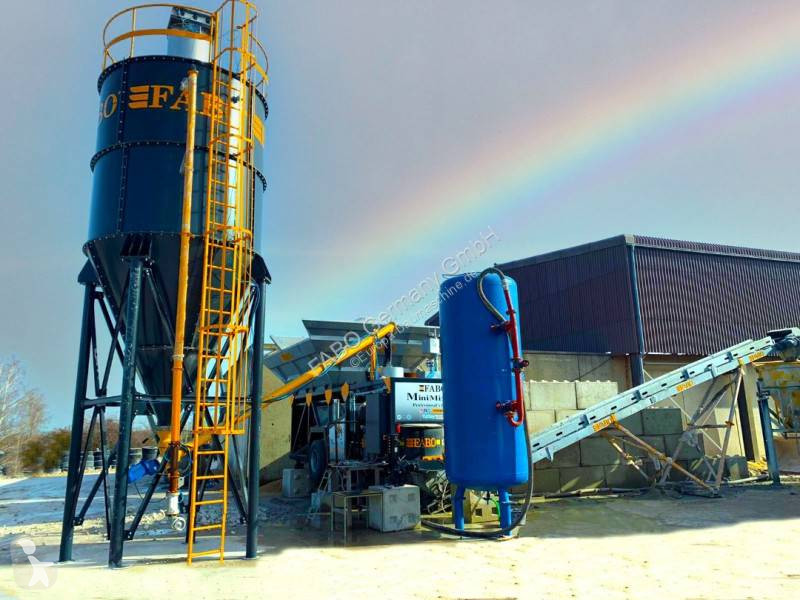 Beton Fabo  Mobile Betonmischanlage,...