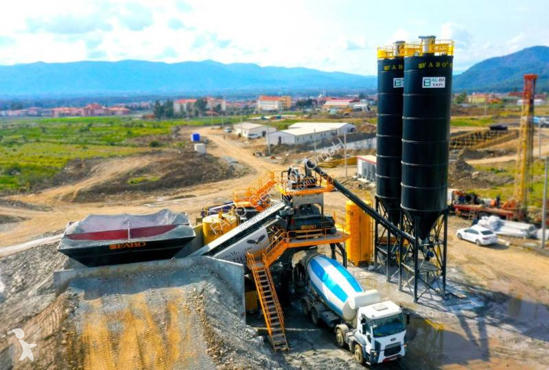 Beton Fabo  Turbomix-100 Mobile Betonmischanlage