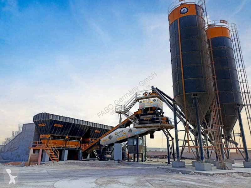 Beton Fabo  180 m³/h Kompakte Betonmischanlage