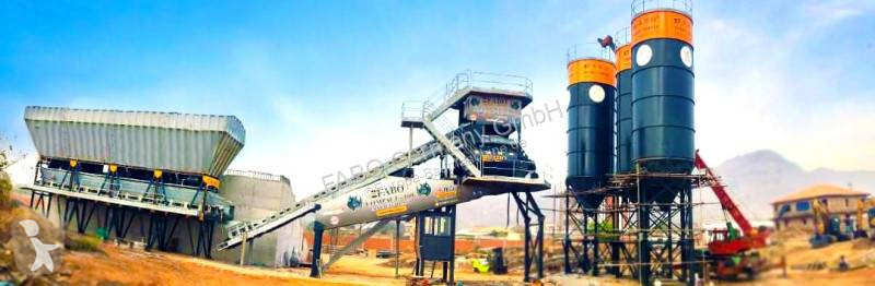 Beton Fabo  160 m³/h Kompakte Betonmischanlage