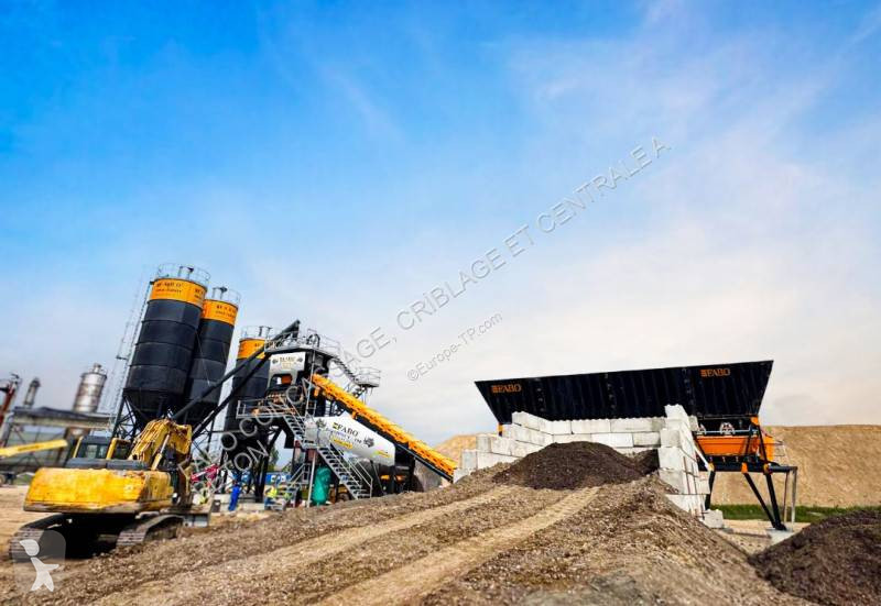 Beton Fabo  CENTRALE À BÉTON COMPACTE DE 180 M3/H