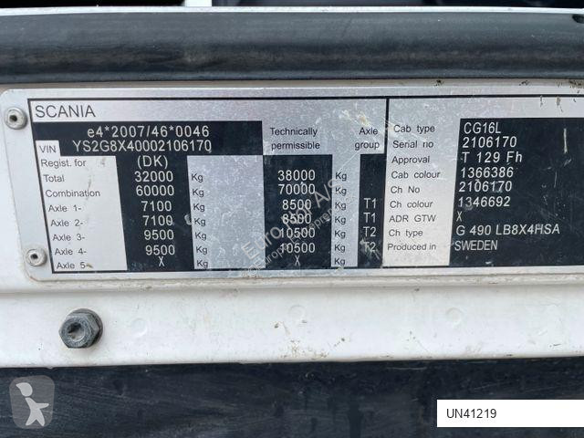 Camion Scania SCANIA G490 8x4 Euro 6  JUNJIN...