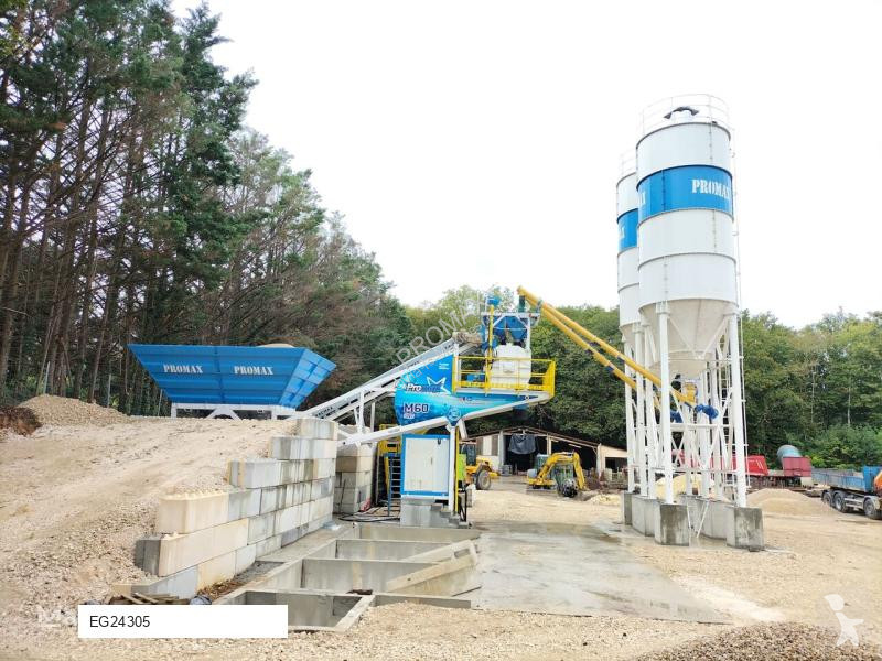 Betão  M60 m3/s Mobile Concrete Batching Plants