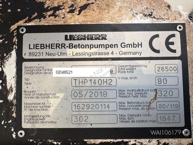Beton Scania SCANIA P410 6x4 Liebherr THP 140 H...