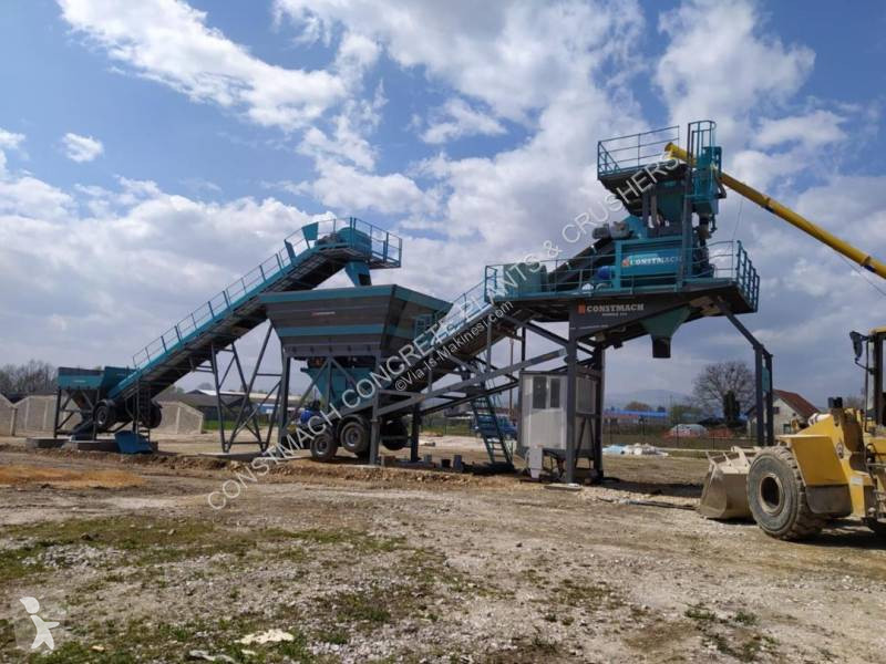 Beton Constmach 100 m³/h Mobile Concrete...
