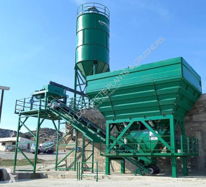 Betong Constmach 60 m³/h Dry Type Concrete...