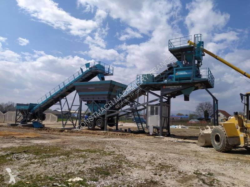 Beton Constmach Centrale à Béton Mobile de 100...
