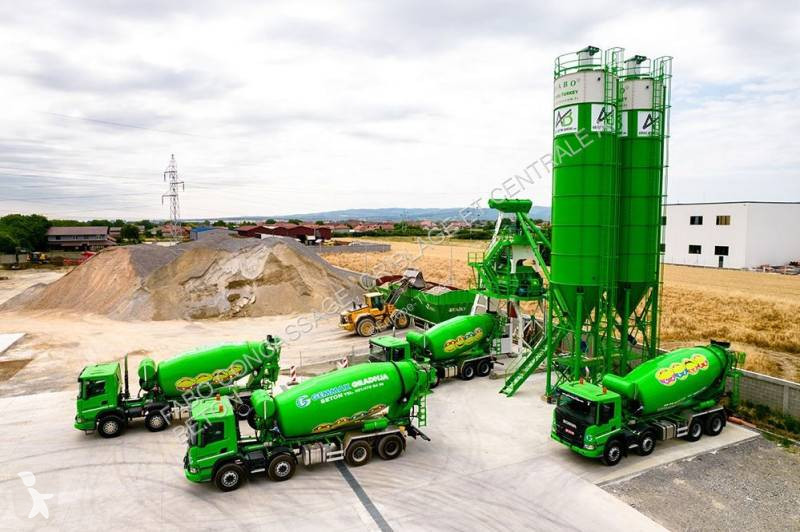 Betong Fabo  110 m³/h Compact Concrete Batching...