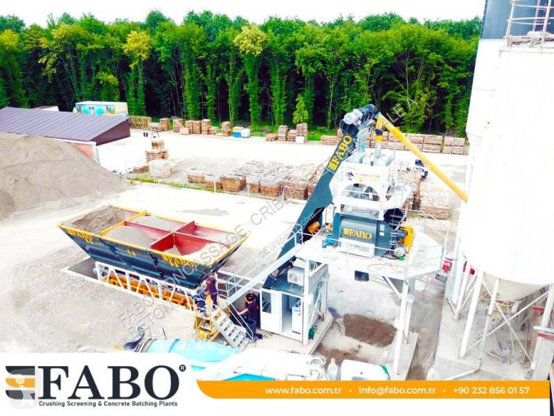 Betong Fabo  CENTRALE À BÉTON COMPACTE DE 60 M3/H
