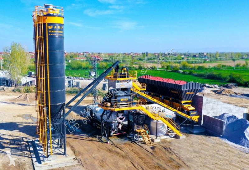 Beton Fabo  CENTRALE À BÉTON COMPACTE DE 120 M3/H