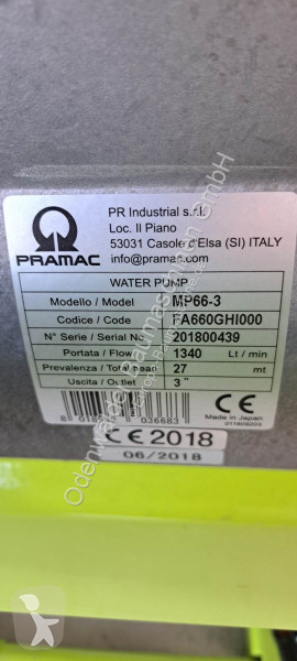 آلة لمواقع البناء Wasserpumpe MP66-3 ST