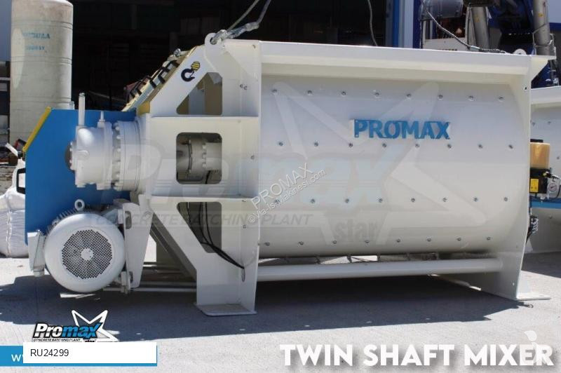 Beton  2m3 / 3m3 / 5m3 TWIN SHAFT MIXER
