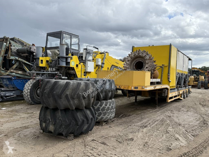 اسمنت Wirtgen WM400 + Broshuis Trailer -...