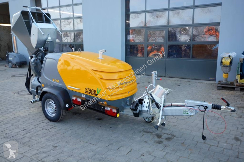Betonárske zariadenie Putzmeister M 760 DHBS