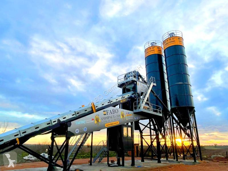 اسمنت Fabo  110 m³/h Kompakte Betonmischanlage
