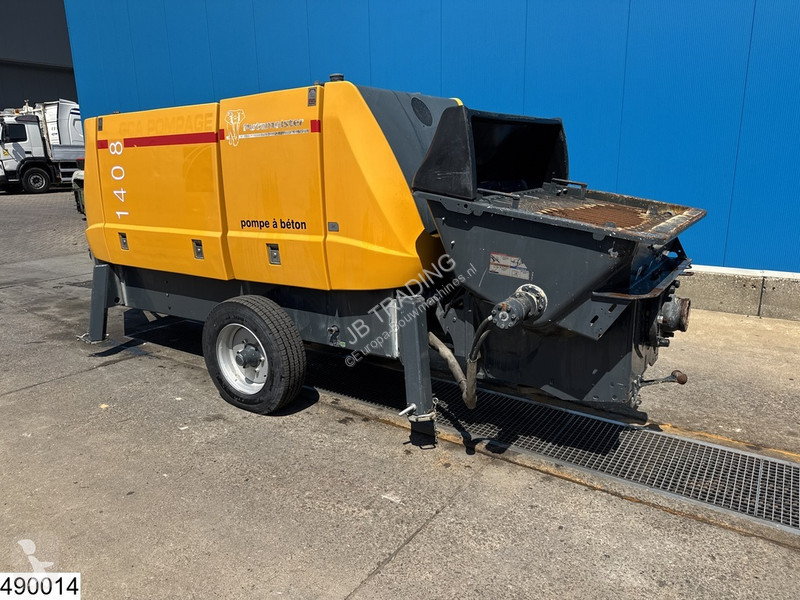 شاحنة Putzmeister 1408E 110 kW, 106 bar, 79...
