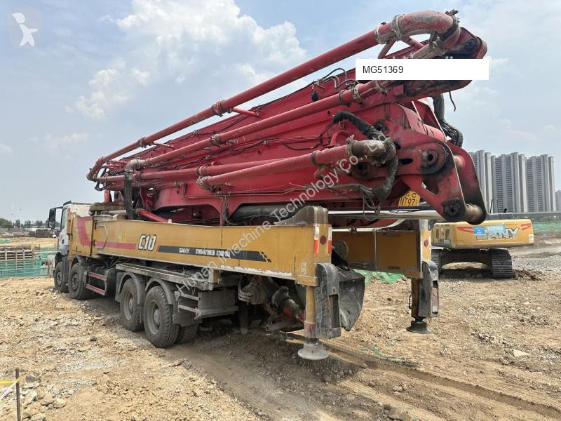 Beton Sany Used Sany 62m Concrete Pump Truck,...