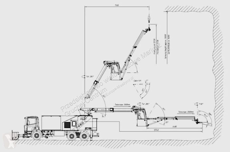 Бетоновоз  AMV 7450D - CONCRETE SPAYER