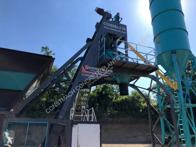 Betong Constmach 30 m³/h Compact Concrete...
