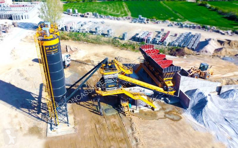 Beton Fabo  CENTRALE À BÉTON COMPACTE DE 120 M3/H