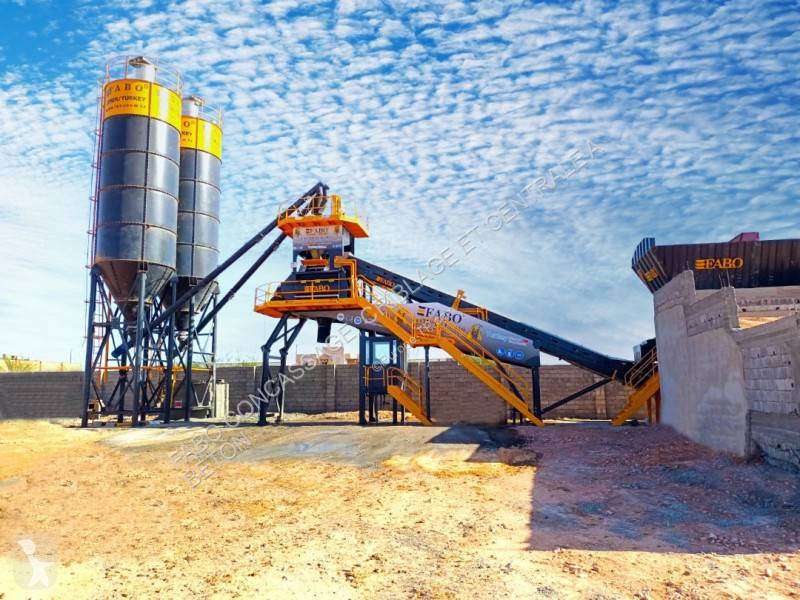 Beton Fabo  CENTRALE À BÉTON COMPACTE À BANDE -...
