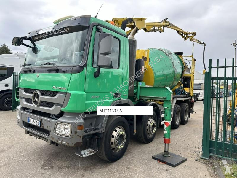 Camion Mercedes ACTROS 3241 8x4 PUMI PM M 21-3...