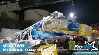 Beton  Mobile Concrete Batching Plant M120-TWN...