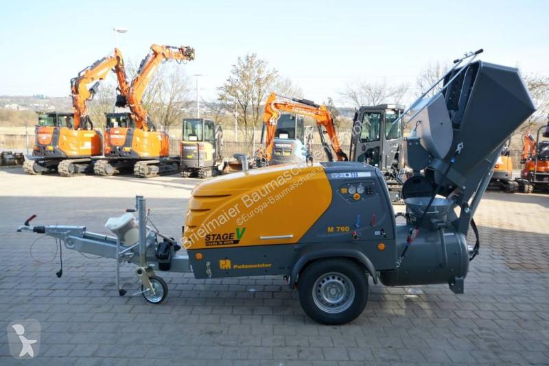 Betonárske zariadenie Putzmeister M 760 DHBS