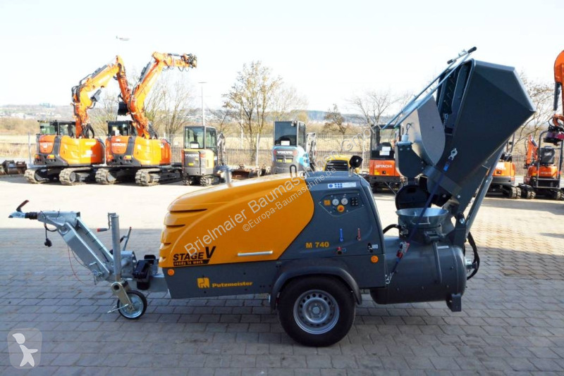 Betonárske zariadenie Putzmeister M 740 DHBS...