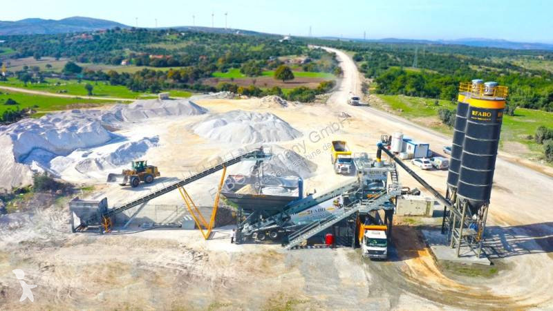 Beton Fabo  Turbomix-120 Mobile Betonmischanlage