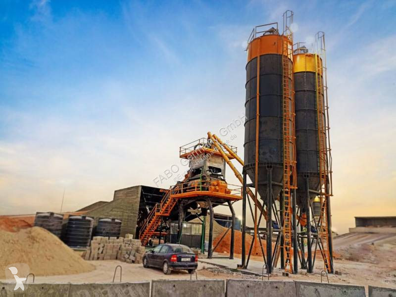 Beton Fabo  180 m³/h Kompakte Betonmischanlage