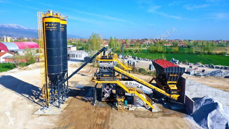 Beton Fabo  CENTRALE À BÉTON COMPACTE DE 120 M3/H