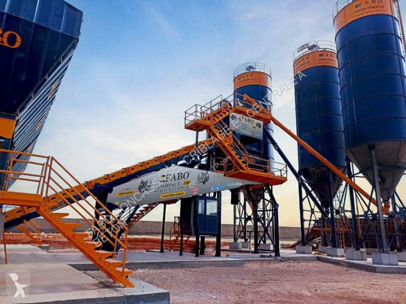 Beton Fabo  180 m³/h Compact Concrete Batching...