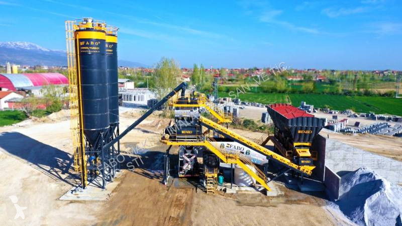 Beton Fabo  CENTRALE À BÉTON COMPACTE DE 120 M3/H