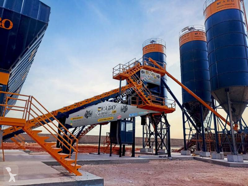 Beton Fabo  180 m³/h Kompakte Betonmischanlage