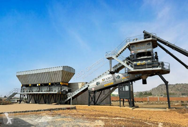 Beton Fabo  160 m³/h Kompakte Betonmischanlage
