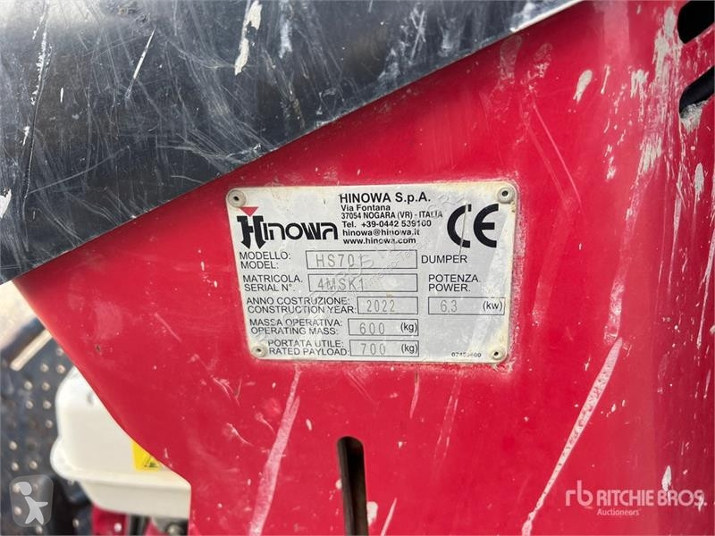 اسمنت Hinowa HS701 Stand-On Self-Loading...