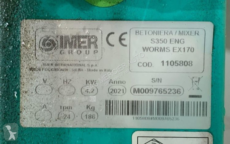 Beton Imer betonniere essence - capacite