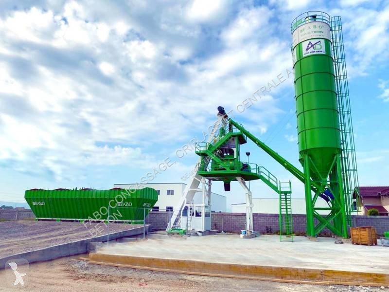 Betong Fabo  110 m³/h Compact Concrete Batching...